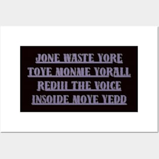 JONE WASTE Posters and Art